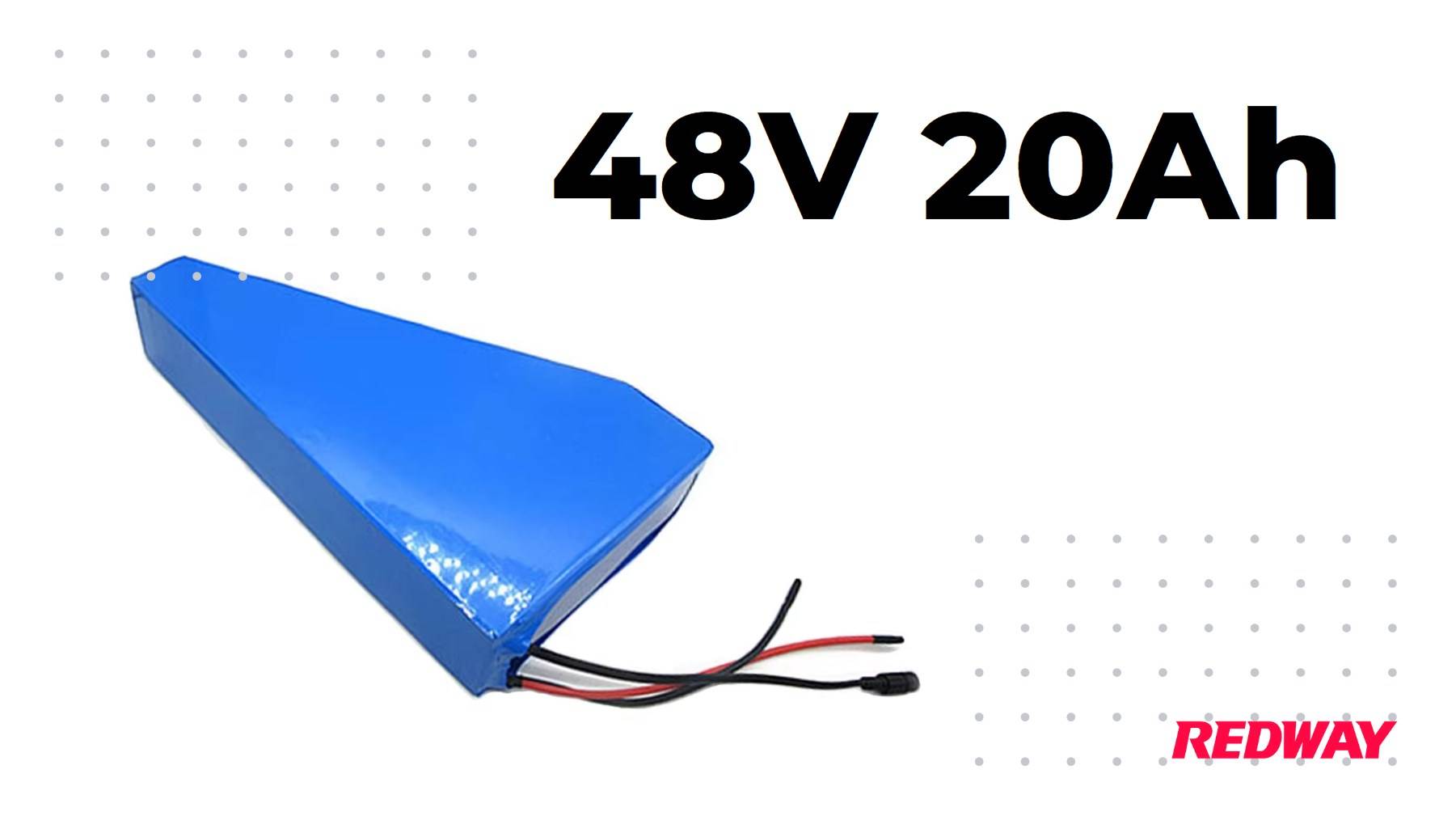 48V Lithium Ion Triangle Battery: Unique Design