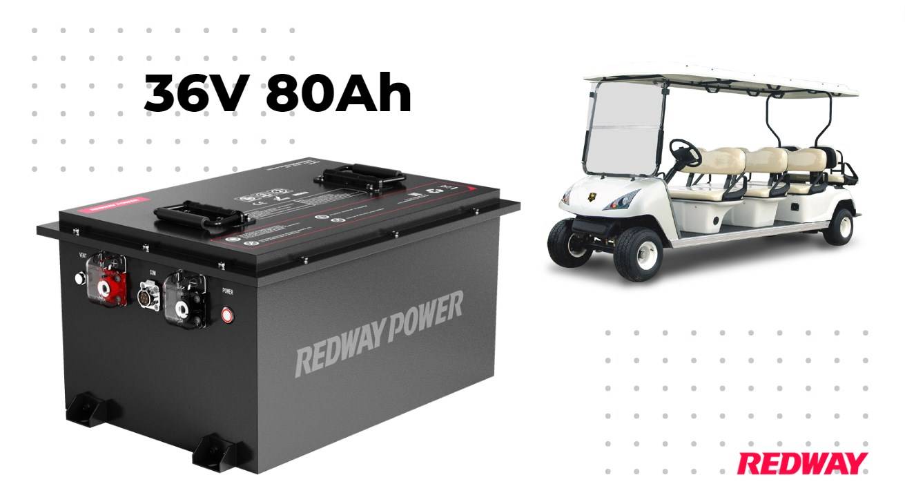 Benefits of a 36 Volt Lithium Golf Cart Battery