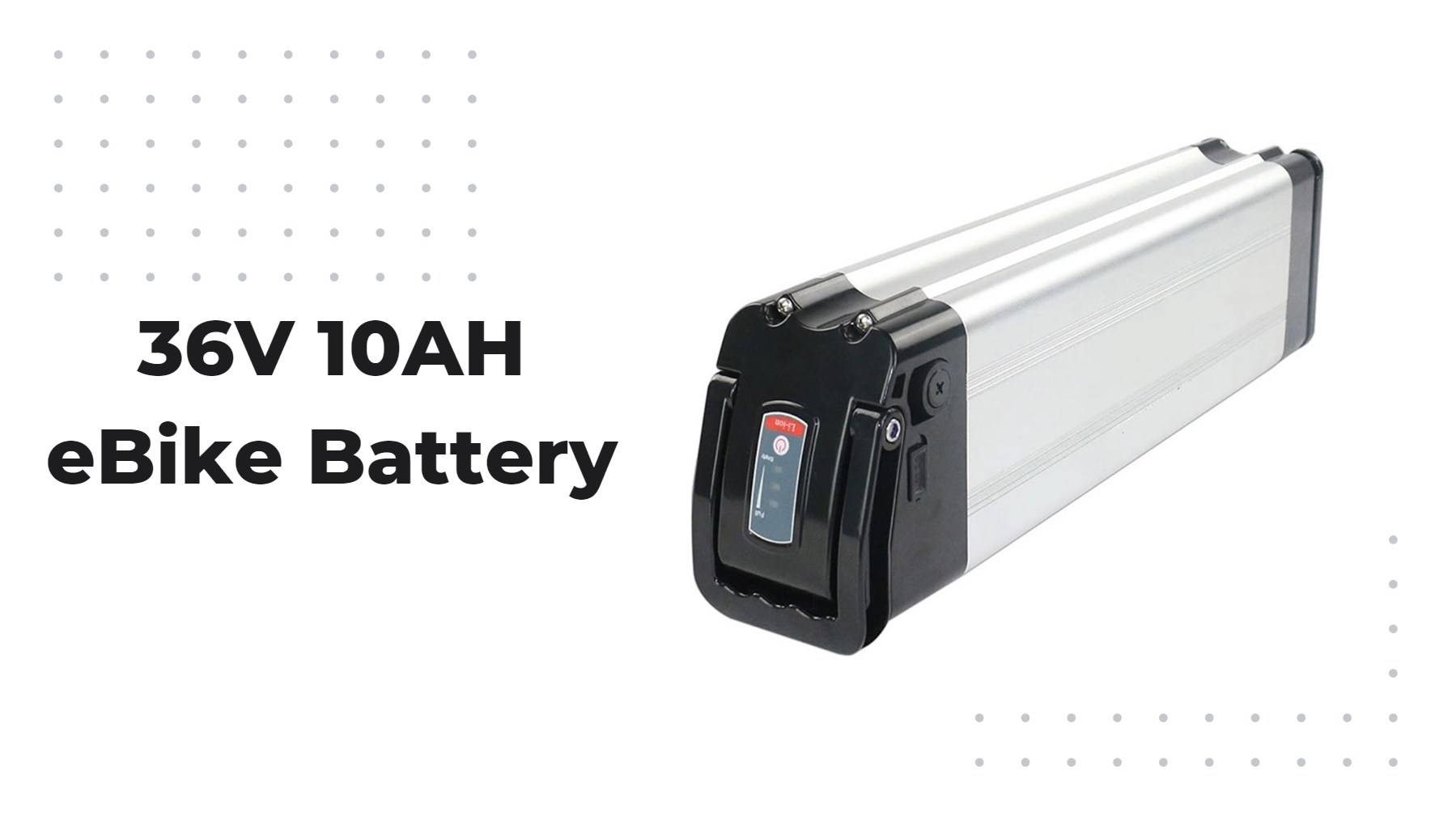 How to Choose a 36V 10AH/16AH Lithium Battery for E-Bikes