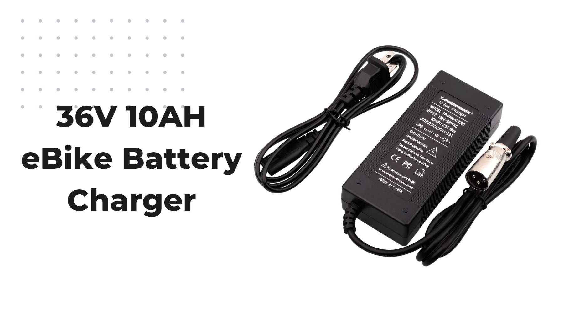 How to Compare 36V 10A Lithium E-Bike Batteries and Chargers