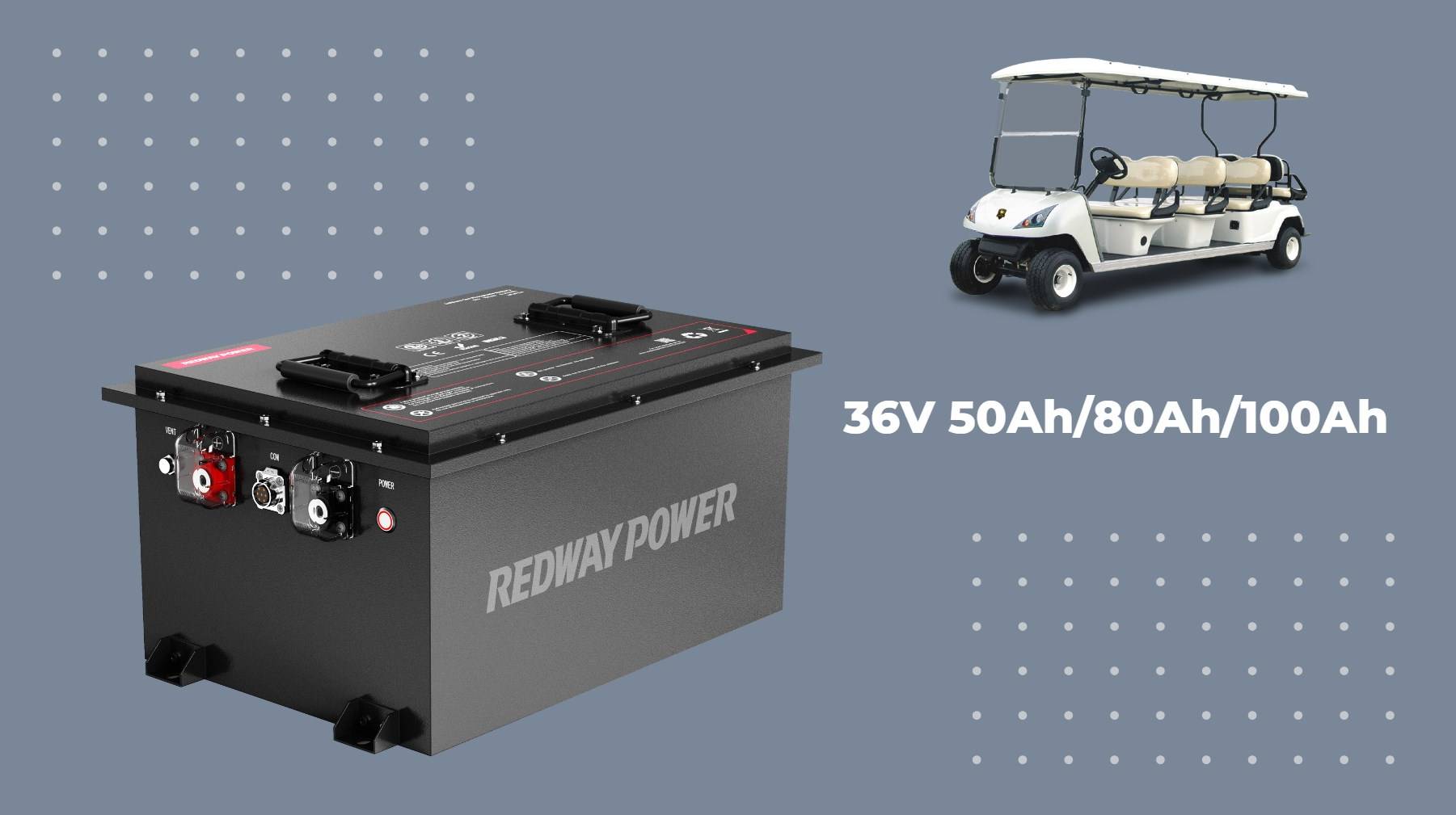 Top Picks for 36V Golf Cart Batteries: Premium Solutions by Redway Power