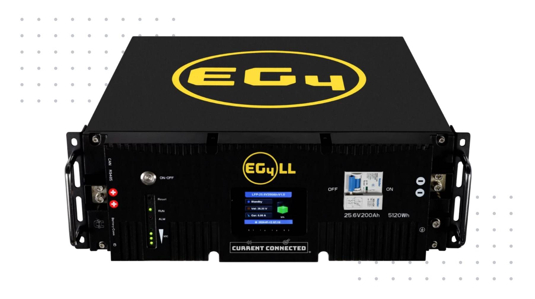 Enhancing Server Performance with the EG4 LiFePO4 24V 200Ah Battery