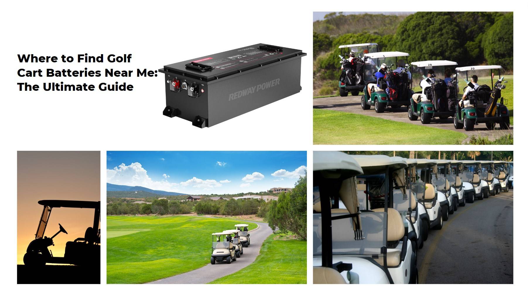 Where to Find Golf Cart Batteries Near Me: The Ultimate Guide