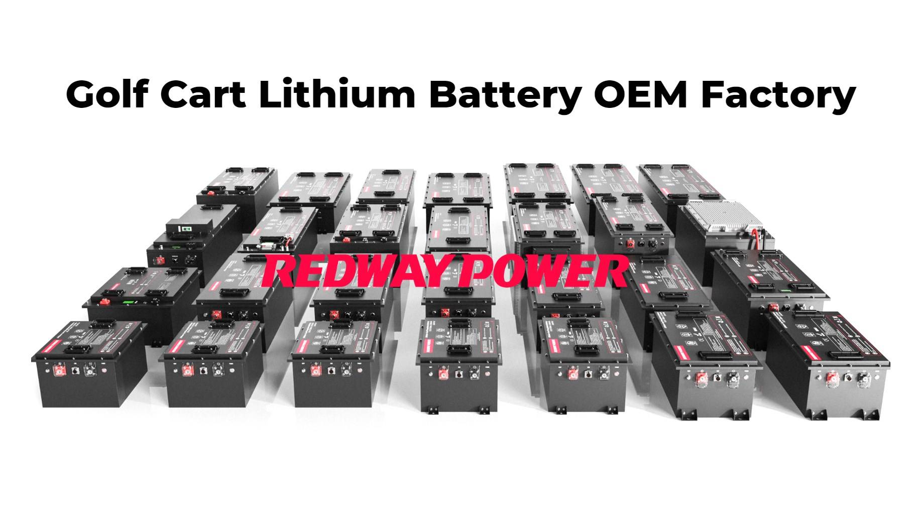 Redway Power: Your Source for High-Quality Lithium Golf Cart Batteries