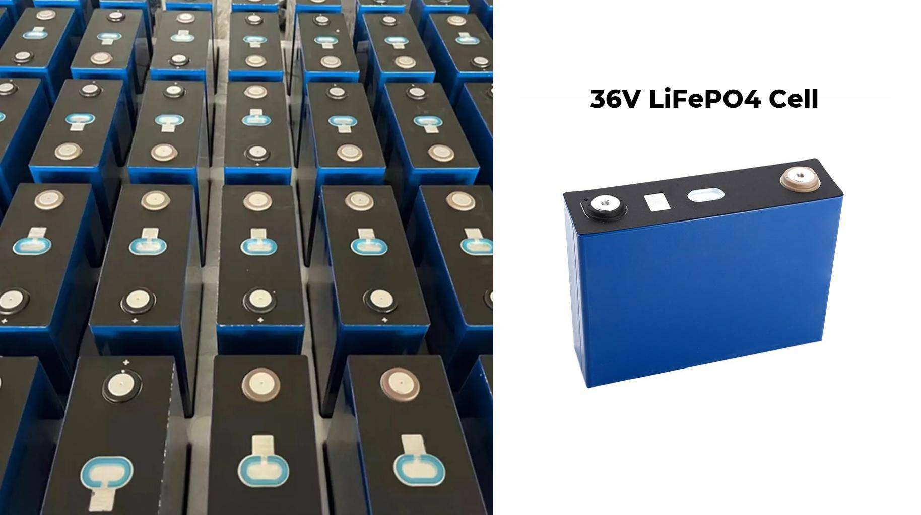 36V LiFePO4 Cell Charging and Discharging Voltage Chart