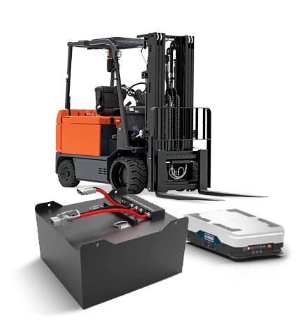 electric forklift agv amr lithium battery factory redway