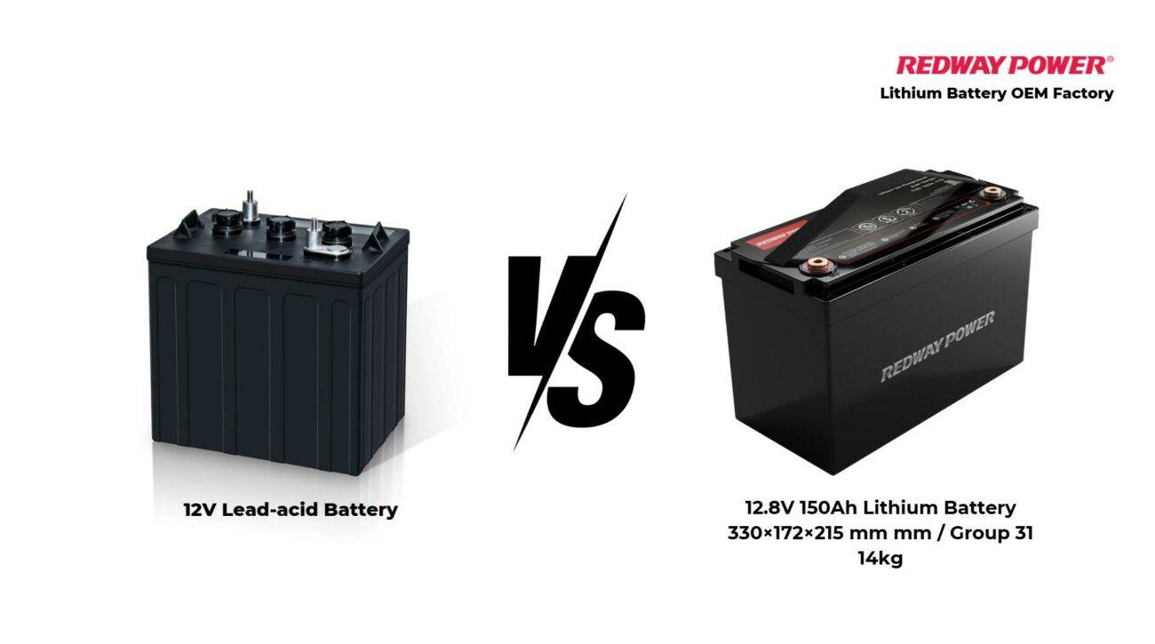 Can I Use a 12V Lithium Battery in Place of a Standard Lead-Acid Battery?