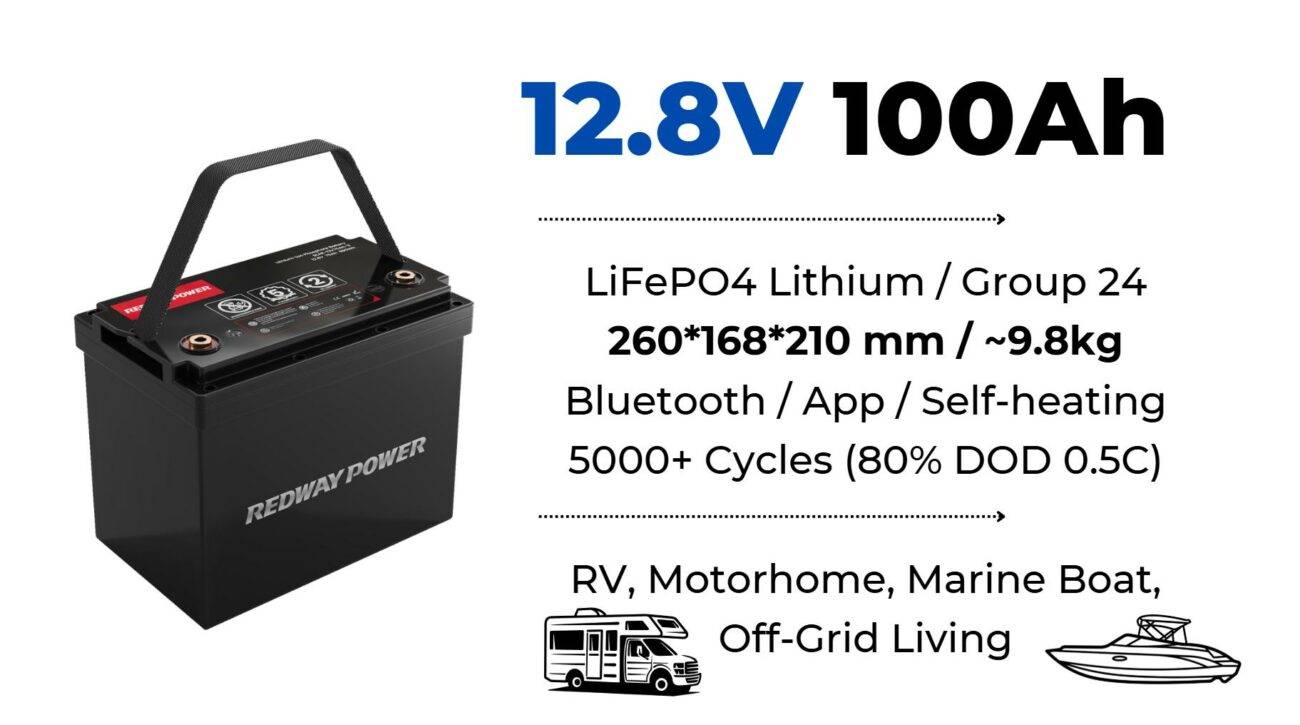 Why Are 12V 100AH Lithium-Ion Batteries Preferred for RVs and Marine Applications?