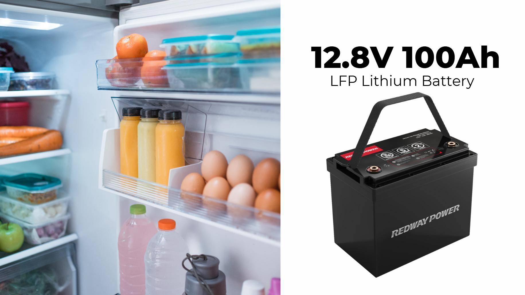 Why Choose a 100Ah Lithium Battery for Your Fridge?