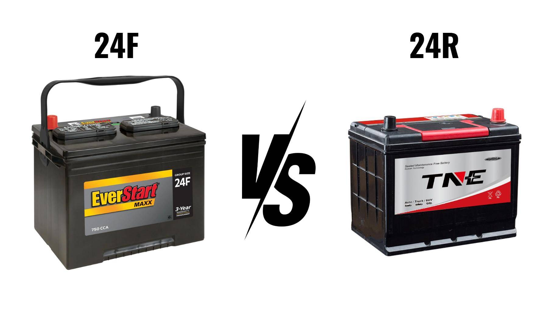 How to Compare the 24F and 24R Batteries for Your Vehicle Needs