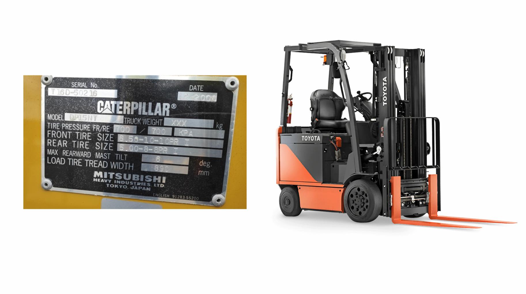 How to Decode Caterpillar Forklift Serial Numbers and Determine the Year of Manufacture