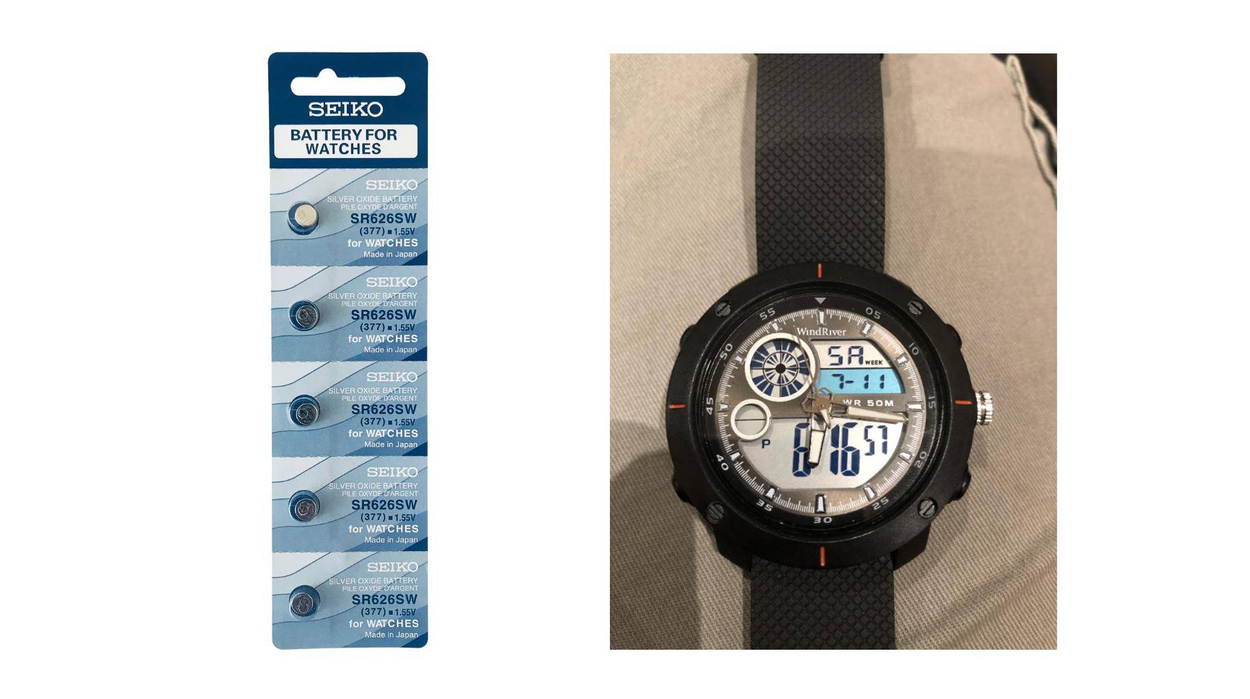 How Long Does an SR626SW Battery Typically Last in a Digital Watch?