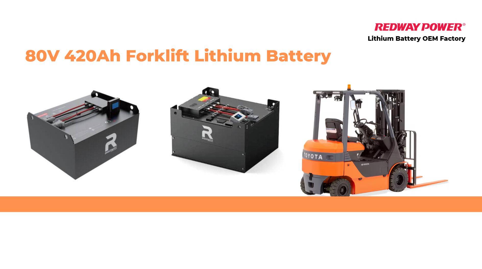 How to Select the Right 80V Forklift Battery for Your Toyota Forklift