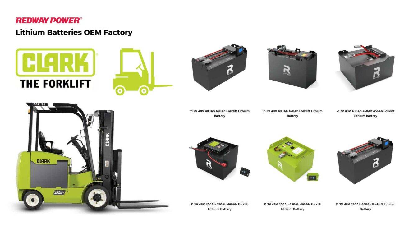 How to Select the Best 48V Battery for Your CLARK Forklift