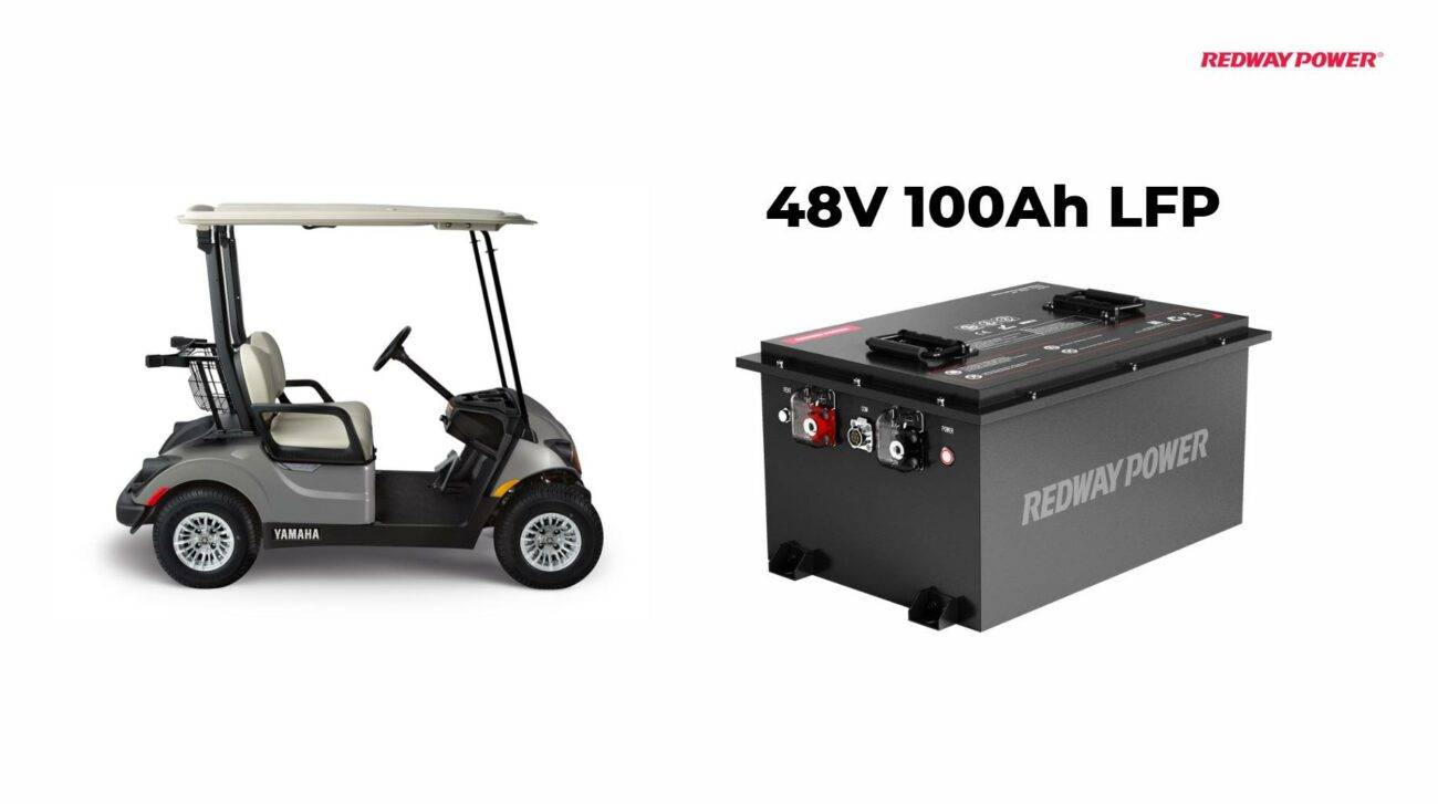 How do you convert amp hours to watt hours for golf cart batteries?