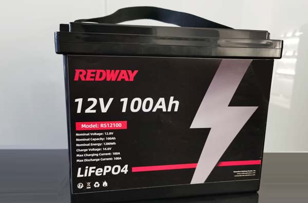 12v 100ah lifepo4 lithium rv battery redway power