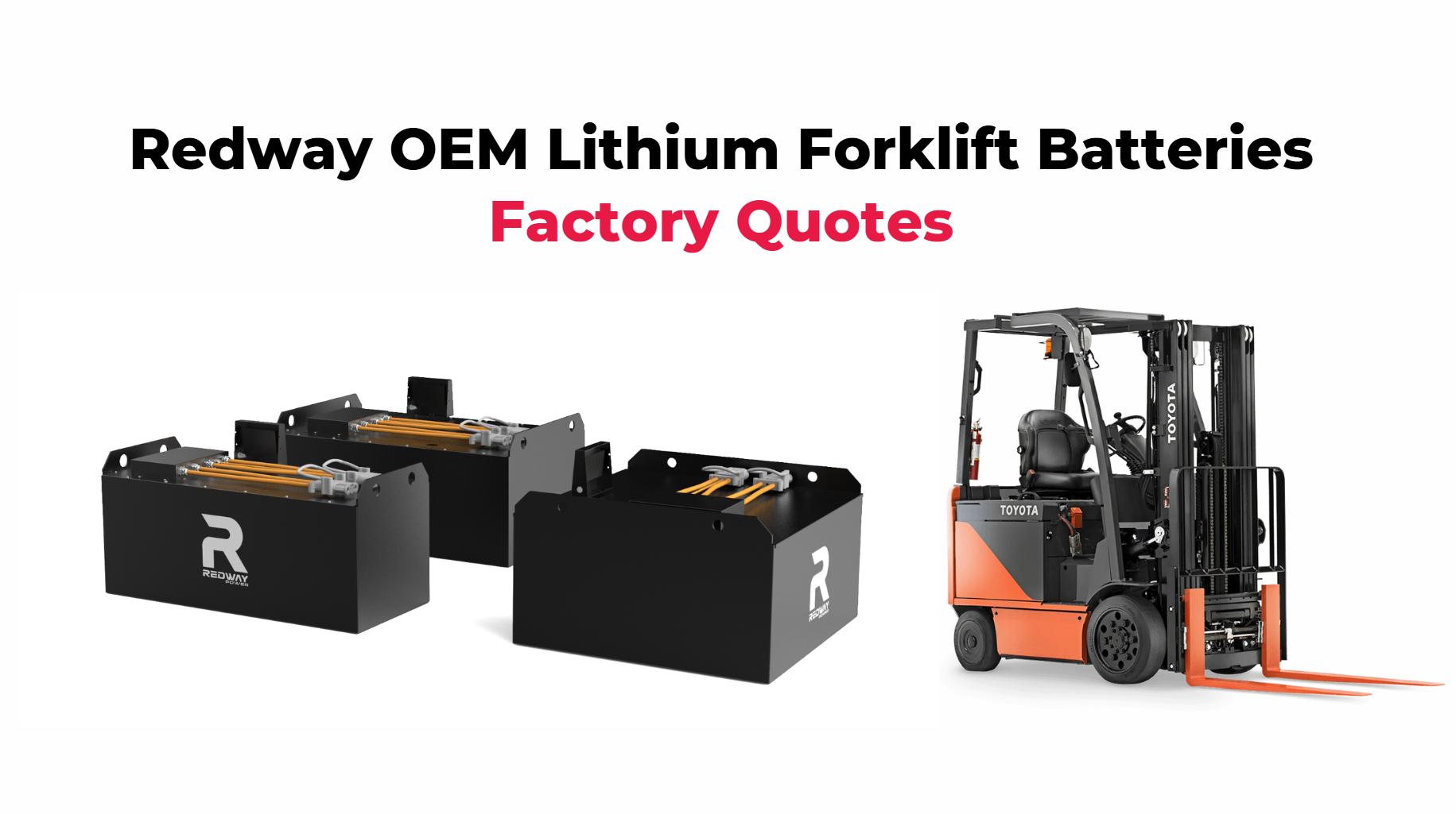 How Are Forklift Batteries Influenced by Market Trends?